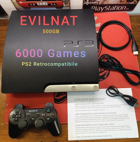 Playstation slim 500 - 3, +