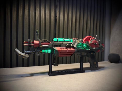 Raygun mk2 led props - raygun,